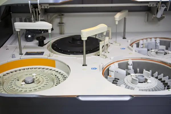 Modern robotical machine for centrifuge blood testing