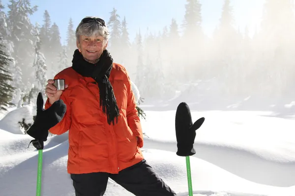 Snowshoeing retirement