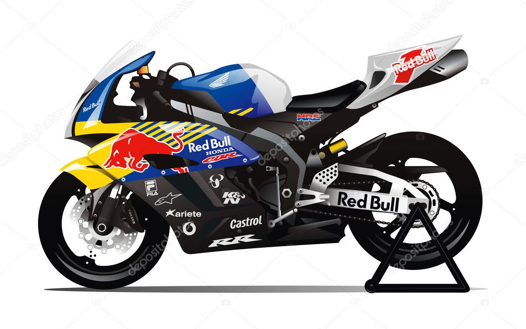 Honda cbr1000rr red bull #6