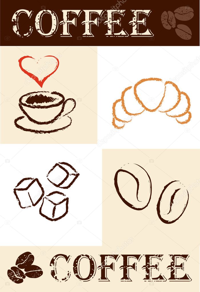 Coffee Time Stock Vector By Agasfer 11051142