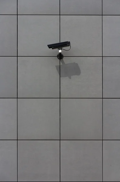 Big brother: Surveillance camera aimed at his target