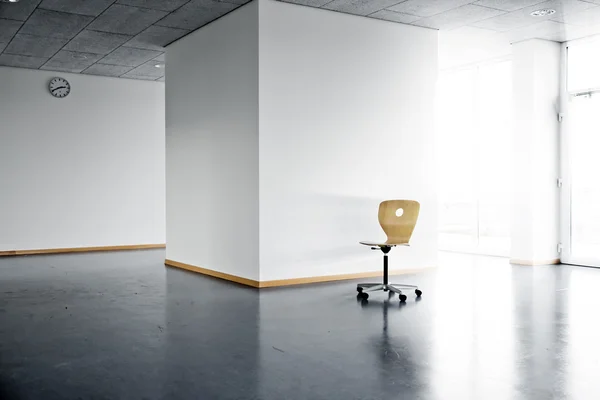 Chair in empty room
