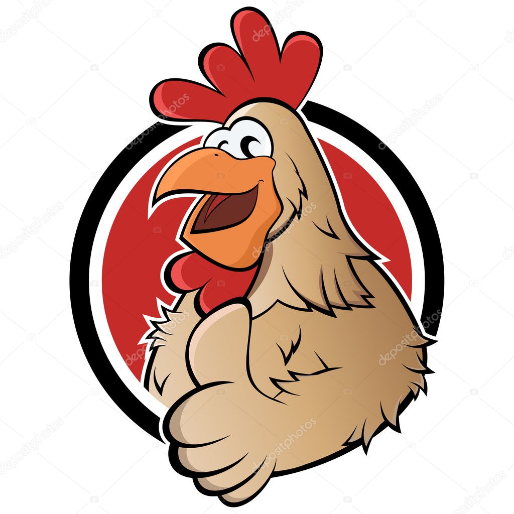 Funny cartoon rooster — Stock Vector © shockfactor.de #11896143