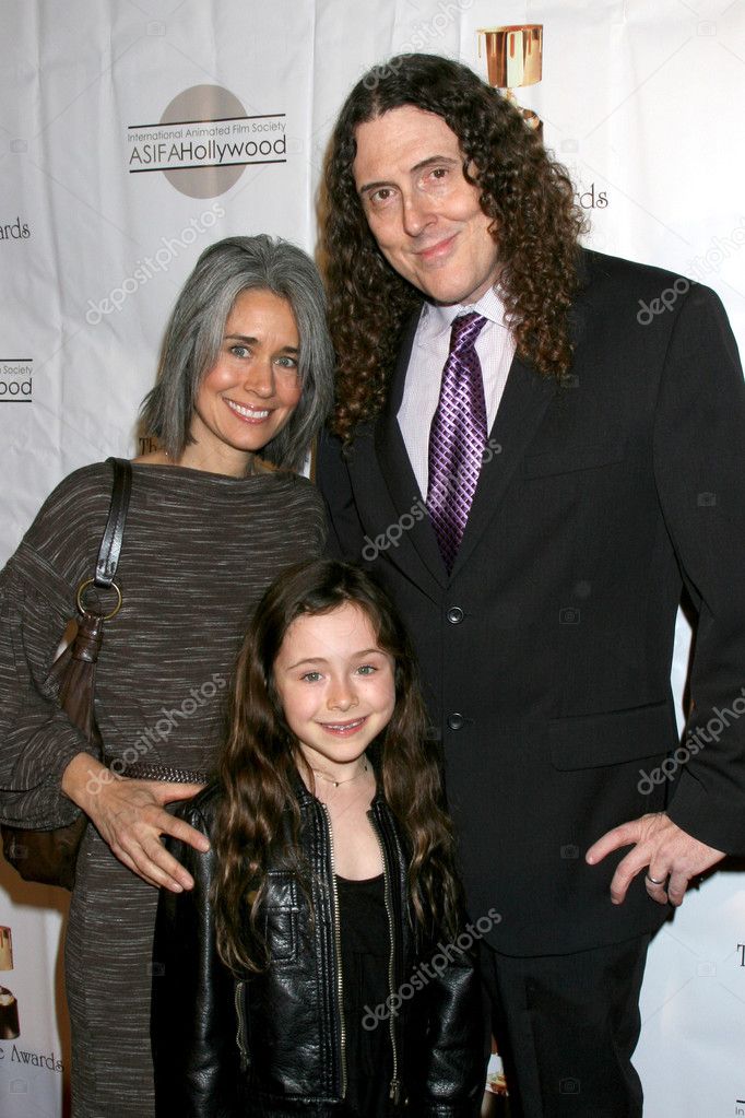 Weird Al Yankovic, wife, daughter pic