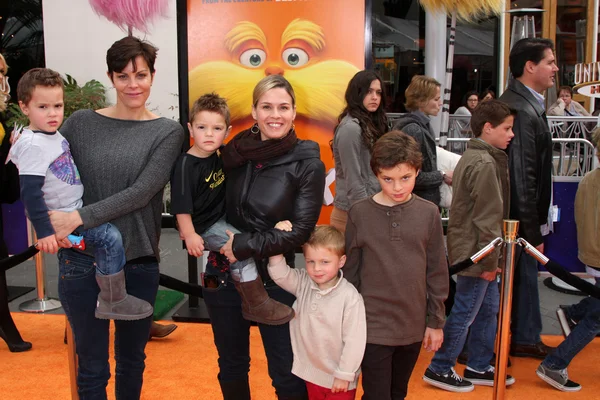 Cat Cora and Family