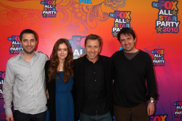 Hayey McFarland and Tim Roth with Executive Producers