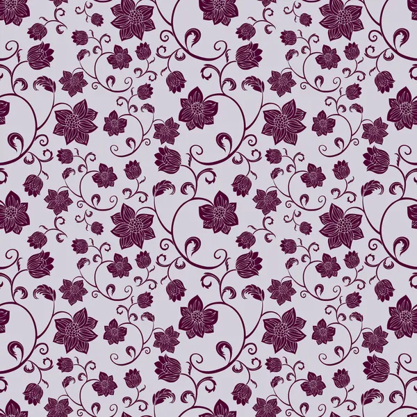 Vintage Wallpaper on With Flowers Fashion Seamless Pattern Vintage Wallpaper Retro