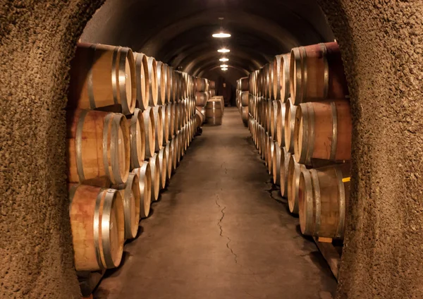 Wine Barrel Cave Storage
