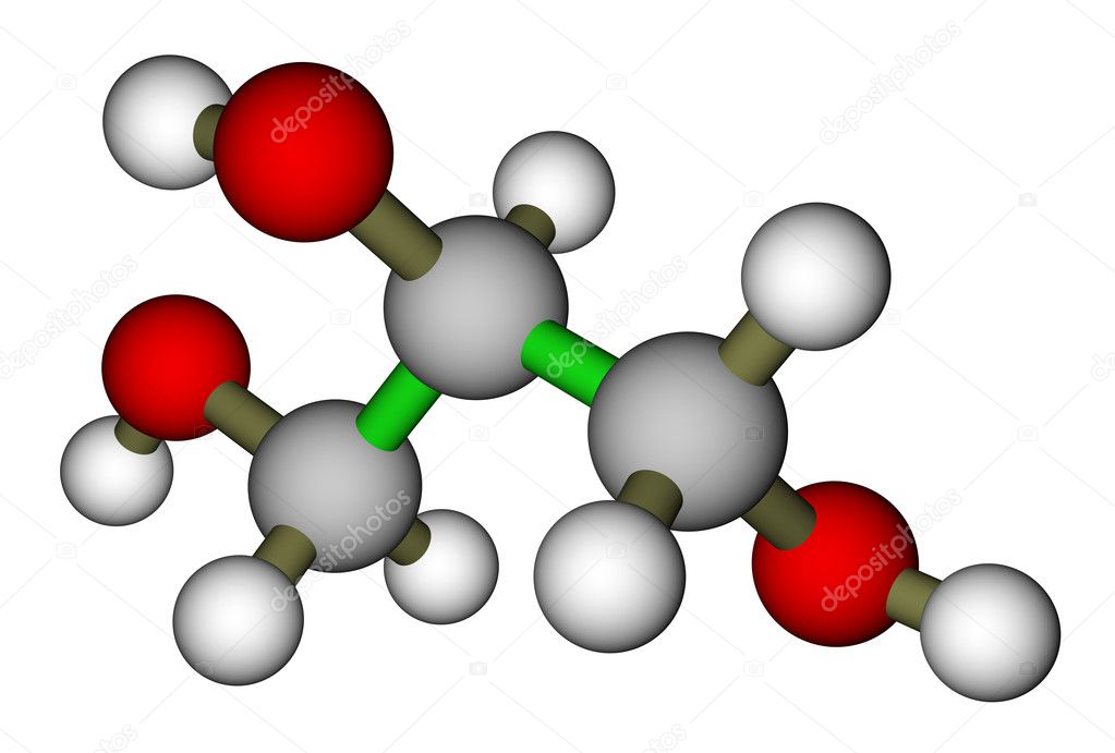 Glycerol Molecule Structure