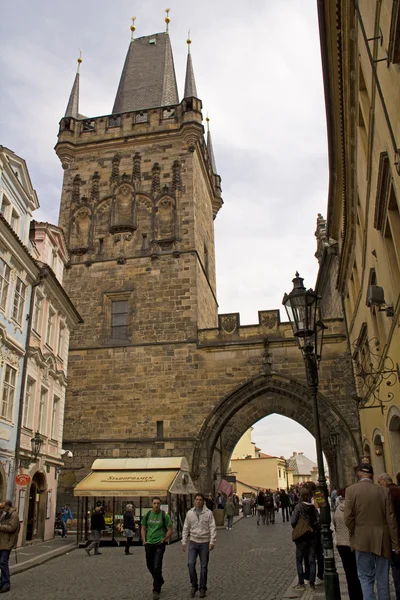 Tower on the Charles Bridge ,Prague — Stock Photo, Image
