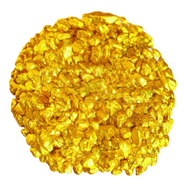 Luxusní zlatý nuggets.hi res pozadí. — Stock fotografie