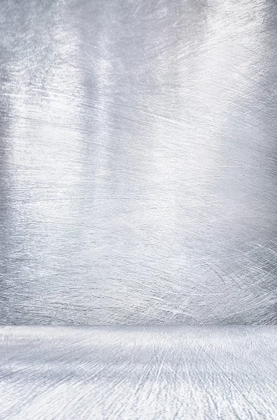 금속 격판덮개 강철 배경입니다. 금속 인테리어. — 스톡 사진