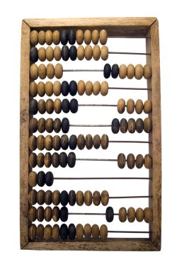 eski ahşap abacus