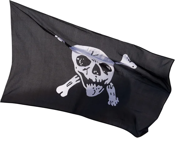 Jolly Roger (pirate flag) — Stock Photo, Image