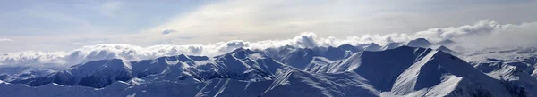 Berge Panorama abends — Stockfoto
