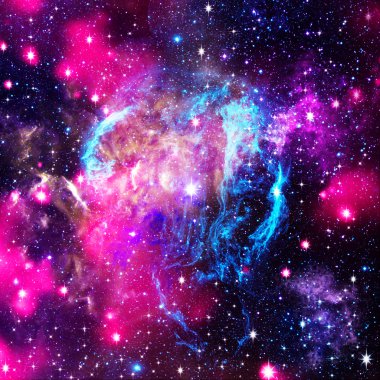 Deep space. Abstract natural backgrounds clipart