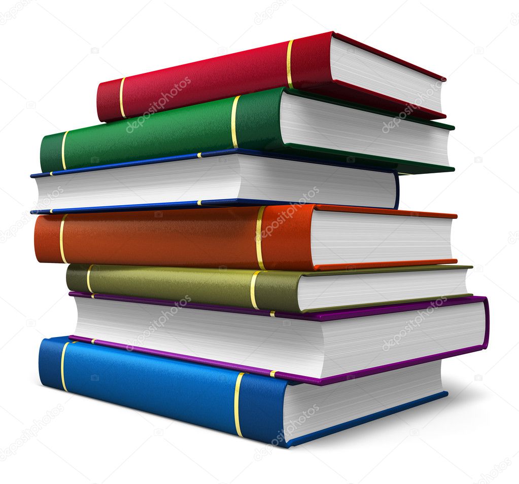 Set of color books Stock Photo by ©scanrail 11270291