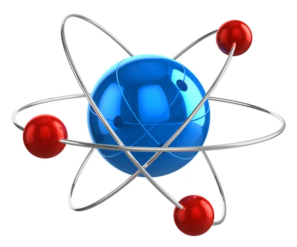 Model atomu — Zdjęcie stockowe