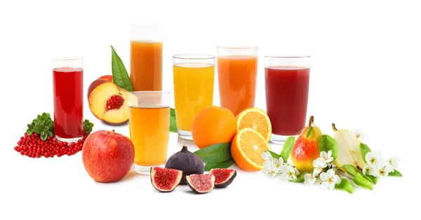 Bebidas de fruta — Fotografia de Stock