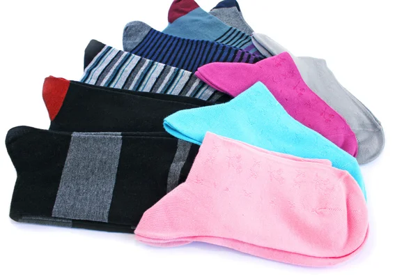 Socks on white — Stock Photo, Image