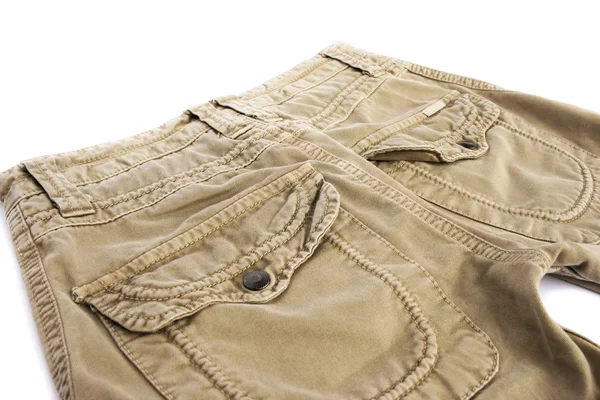 Béžové džíny — Stock fotografie