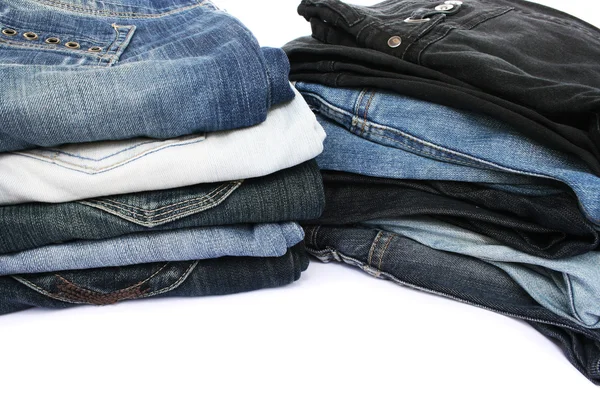 Jeans en blanco —  Fotos de Stock