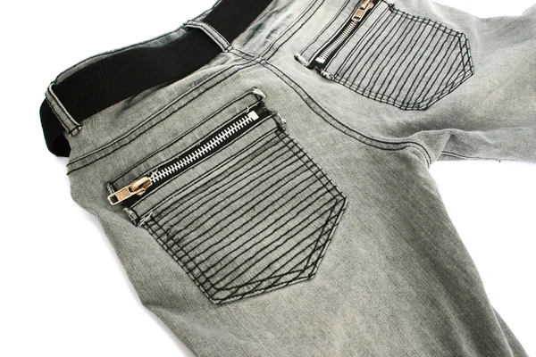 Jeans grigi — Foto Stock