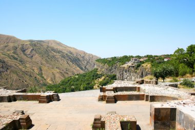 View from Garni temple clipart