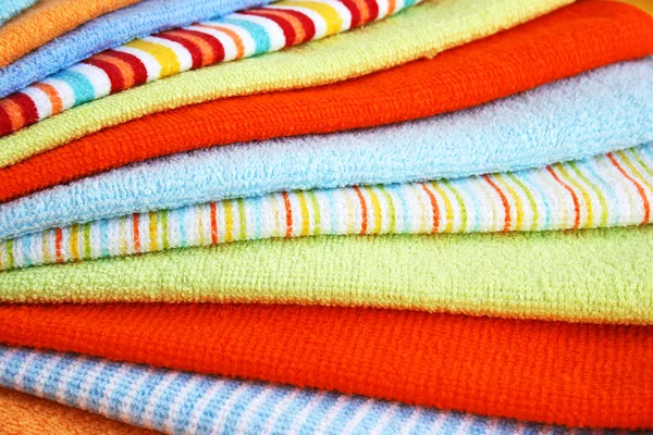 Stapel Handtücher — Stockfoto