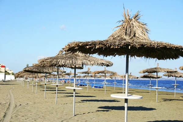 Larnaca beach — Stock Photo, Image