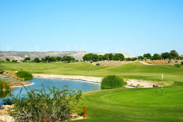 Golfplatz Stockbild