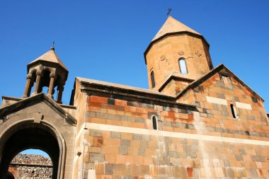 Khor Virap monastery in Armenia clipart