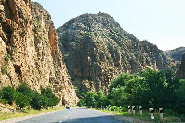 Estrada na Arménia — Fotografia de Stock