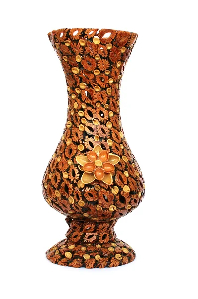 Braune Vase — Stockfoto