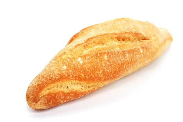 Brot auf Weiß — Stockfoto
