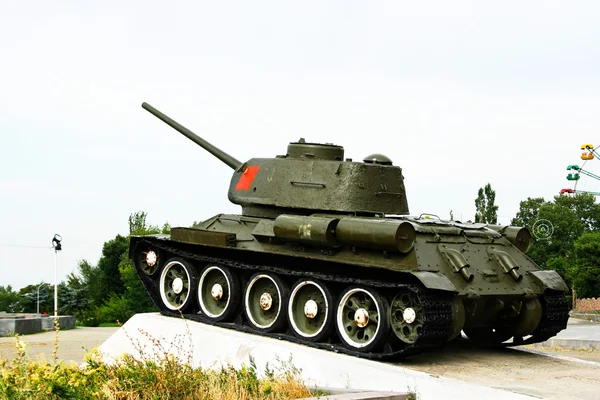 Carro armato sovietico — Foto Stock