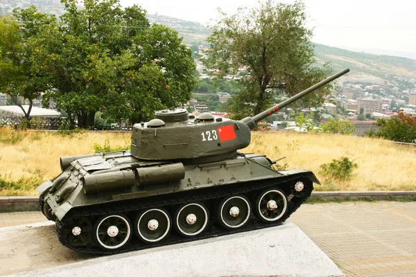 Sovjetisk tank – stockfoto