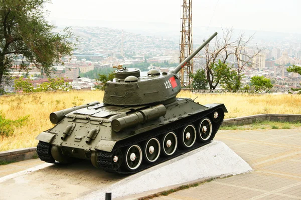 Sovětský tank — Stock fotografie