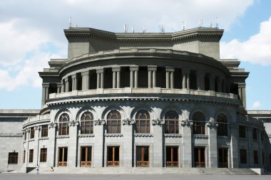 Opera theater in Yerevan clipart