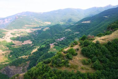 irtifa görünümünden dağlar