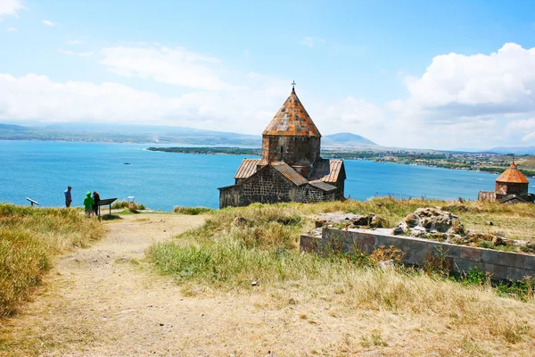 Mewa na jeziorze Sevan — Zdjęcie stockowe