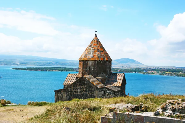 Seagull on lake Sevan — Stock Photo, Image