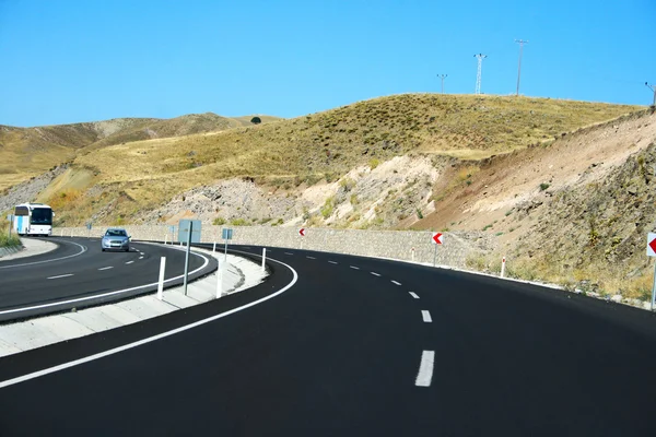 Горная дорога в Турции — стоковое фото