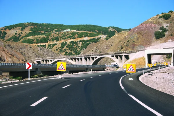 Bergweg in Turkije — Stockfoto