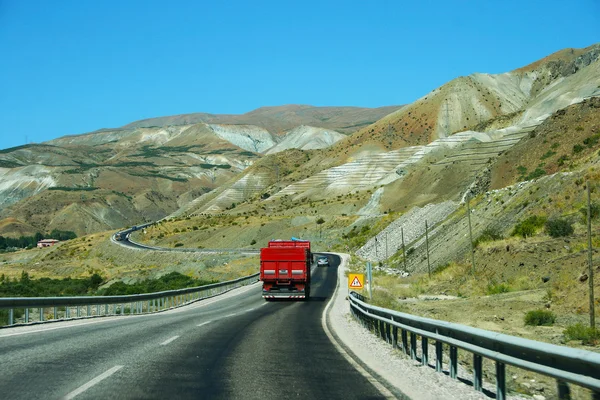 Strada di montagna in Turchia — Foto Stock