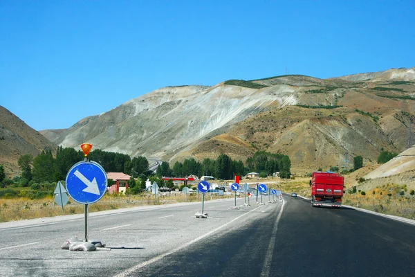 Bergstraße in der Türkei — Stockfoto