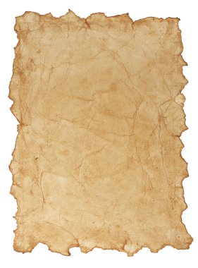 Aged paper clipart