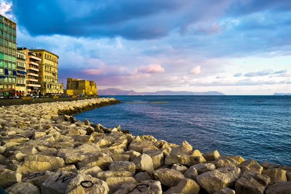 Napoli günbatımı — Stok fotoğraf
