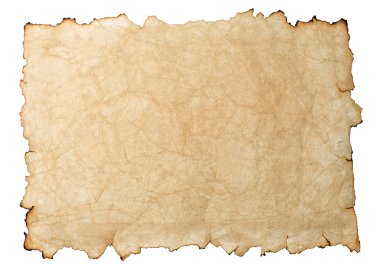 Aged paper clipart