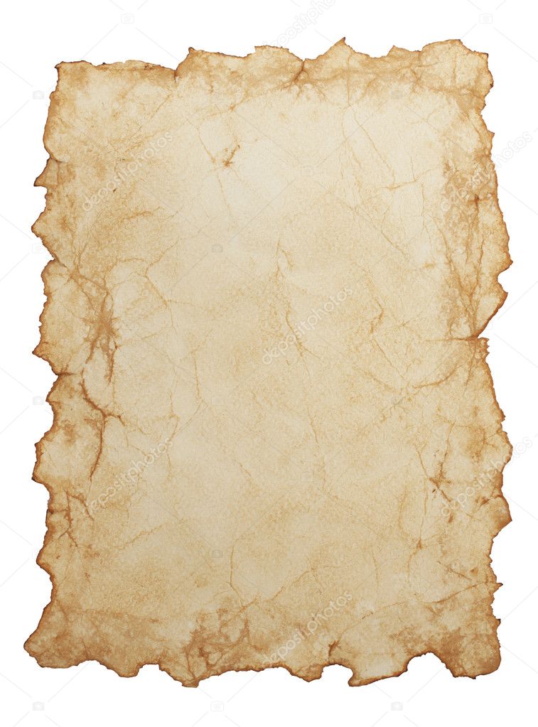 Aged paper